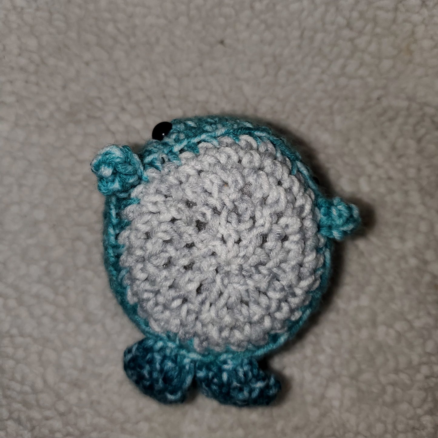 Crochet Whale Plushie – Handmade 4" Ocean Friend 🐋