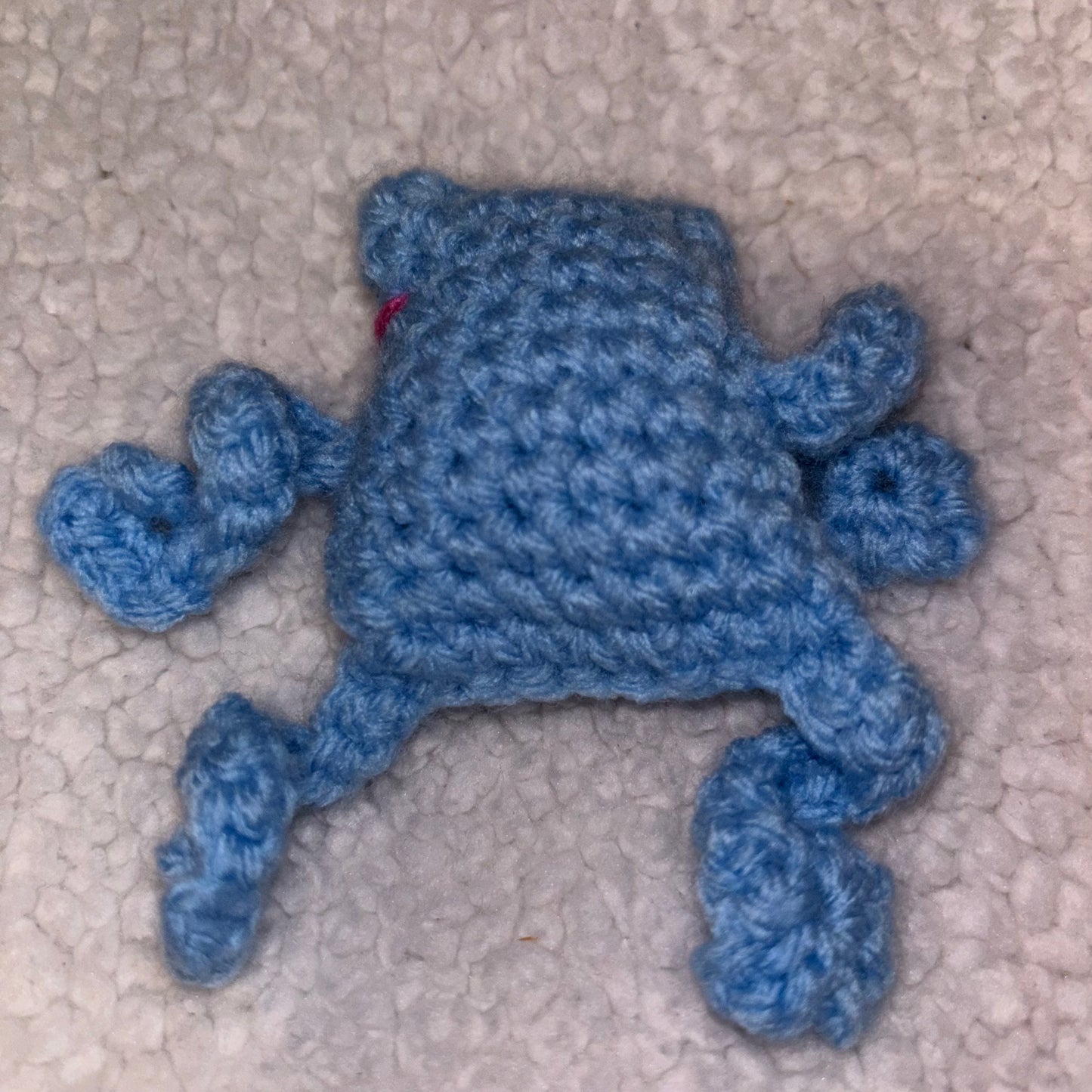 Handmade Mini Leggy Frog Plush – 3" Crochet Frog 🐸