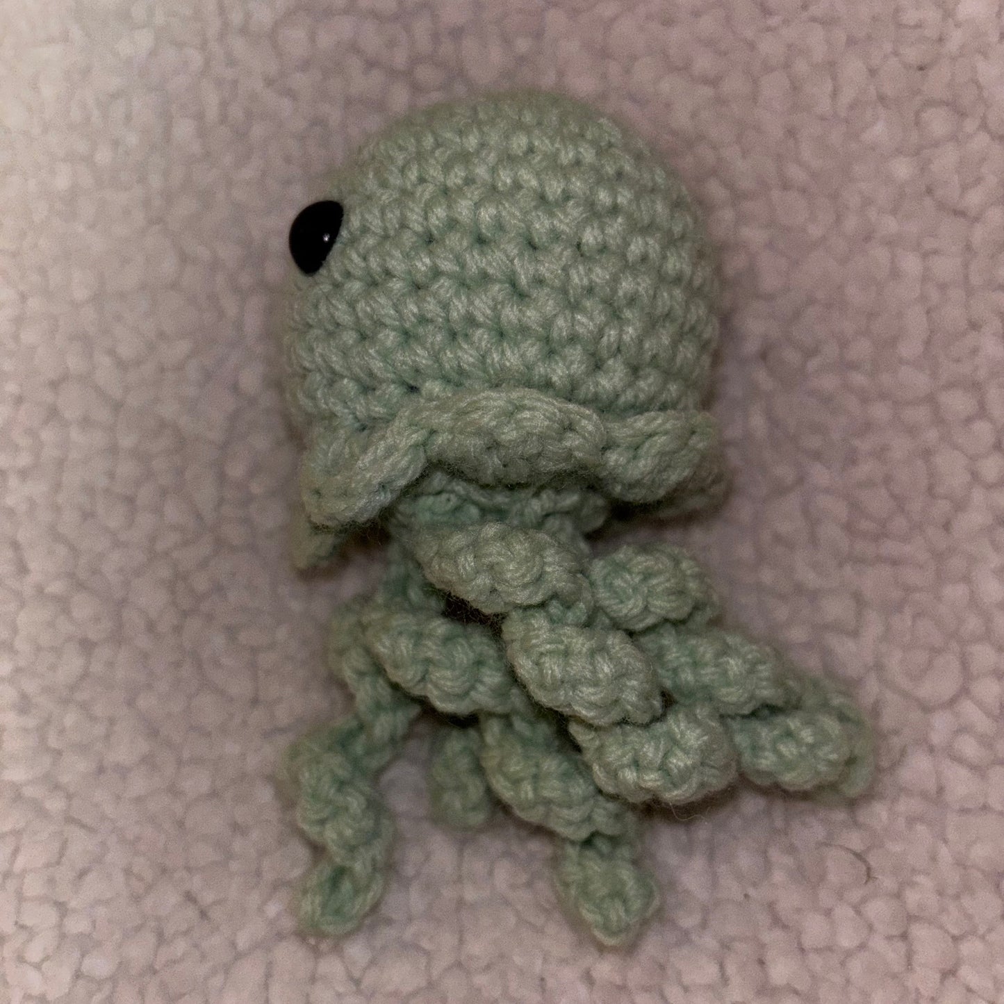 Handmade Crochet Jellyfish Plush – 5" Ocean Friend 🌊