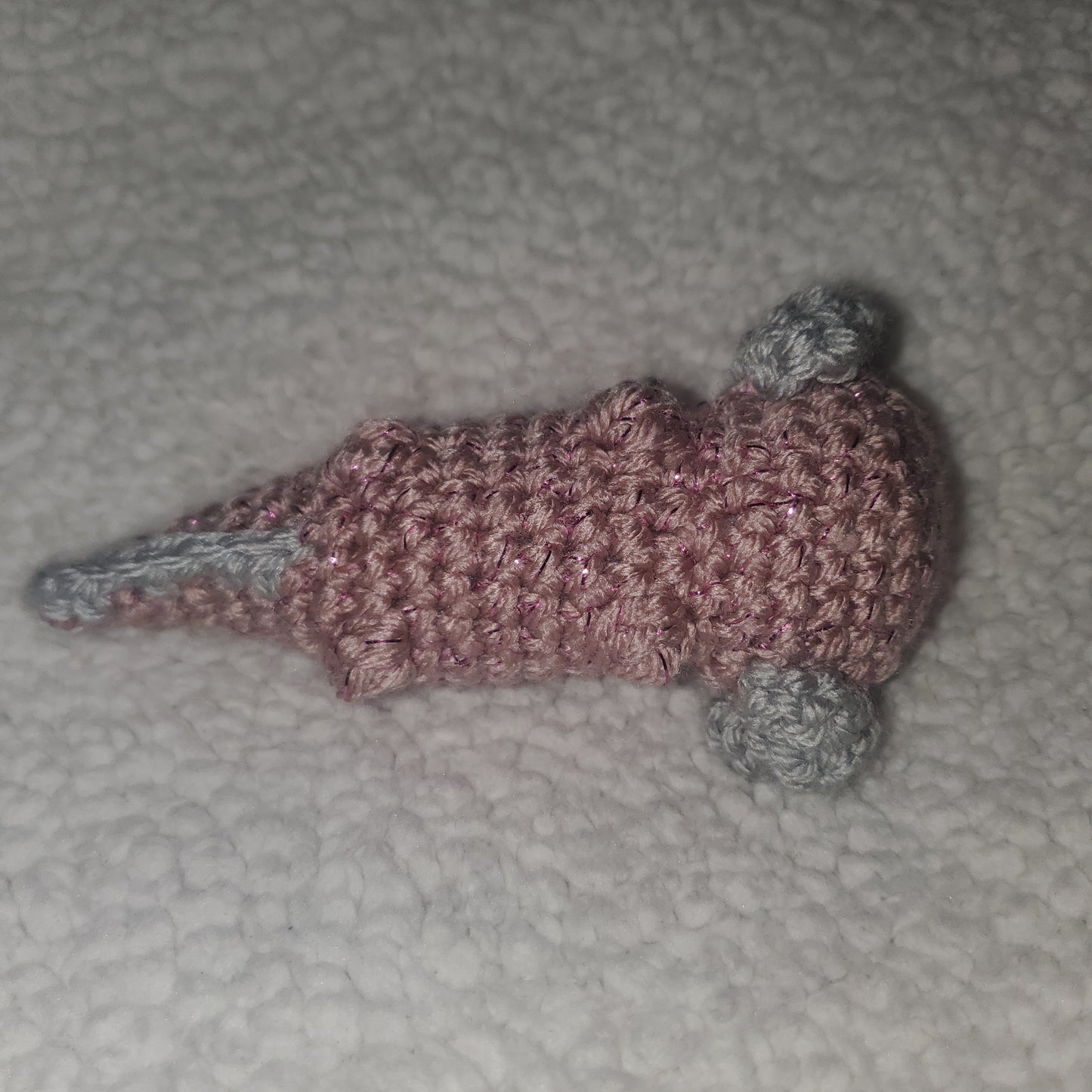 Handmade Crochet Axolotl Plushie – 5" Pink Axolotl 🩷