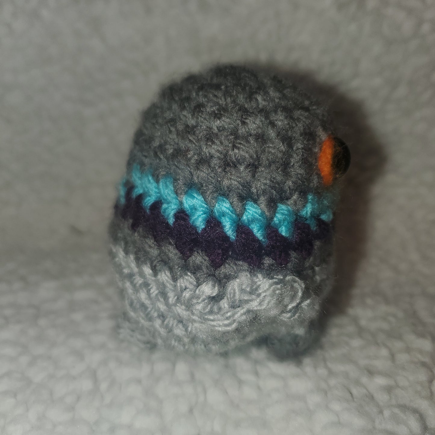 Handmade Crochet Pigeon Plushie – 2.5" Mini Bird 🕊️