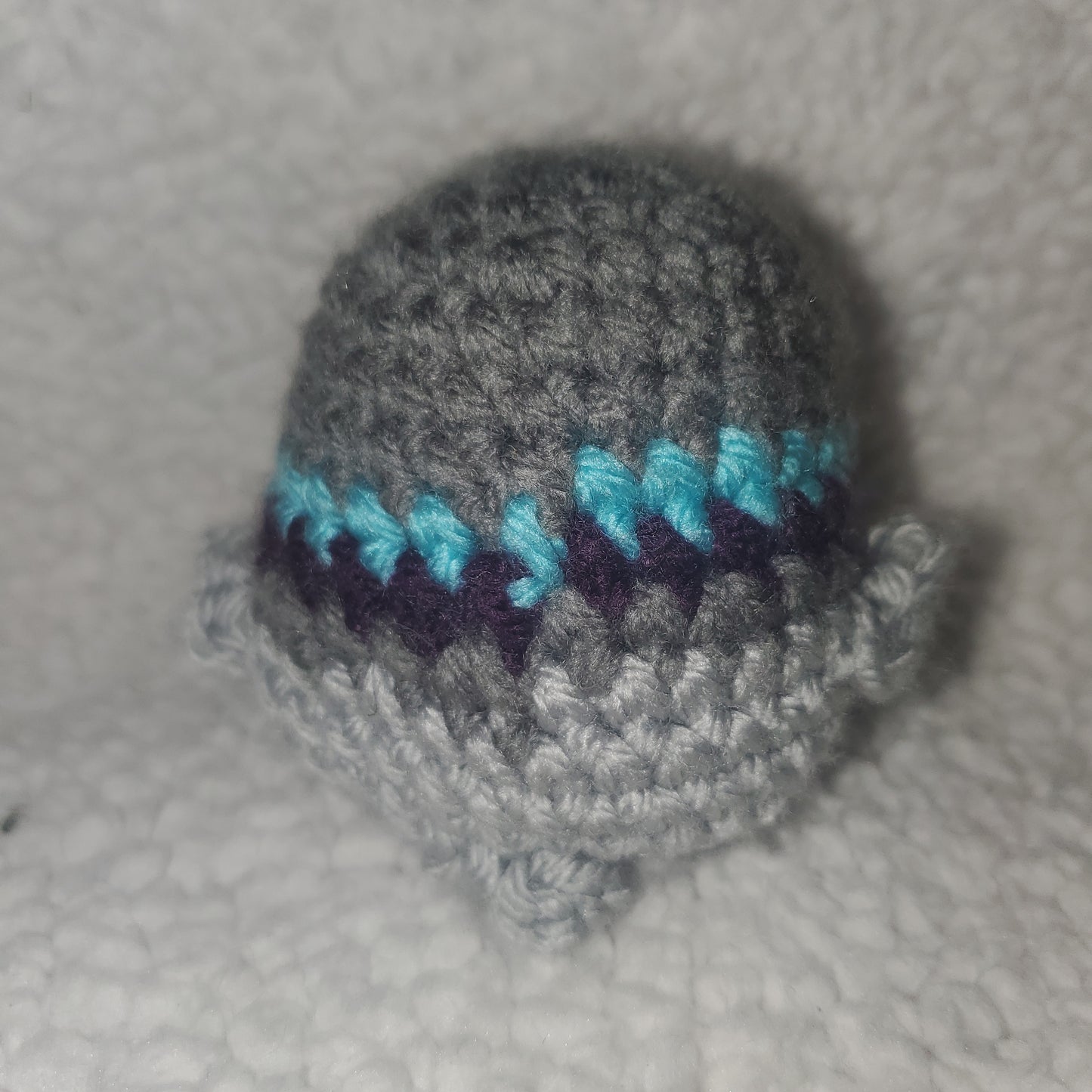 Handmade Crochet Pigeon Plushie – 2.5" Mini Bird 🕊️