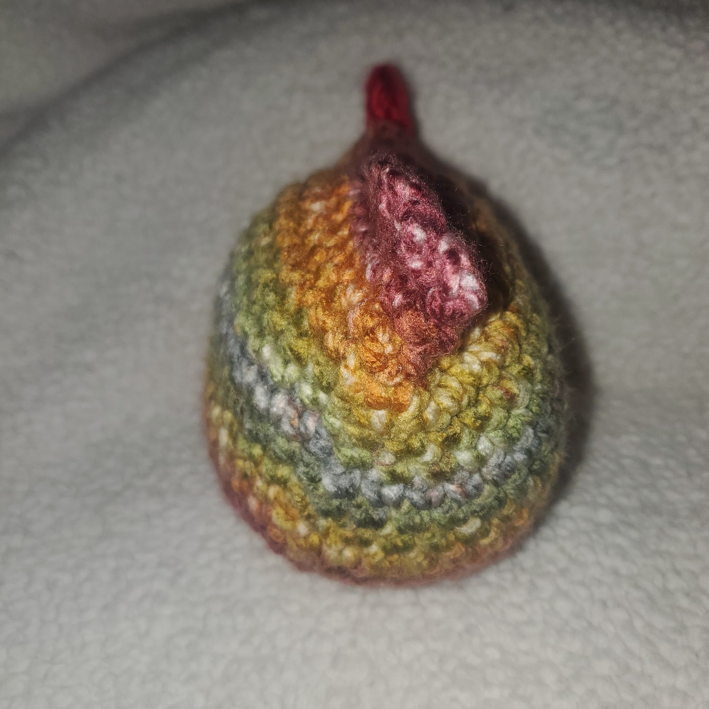 Handmade Crochet Chicken Plushie – 6" Farmhouse Chicken 🐔